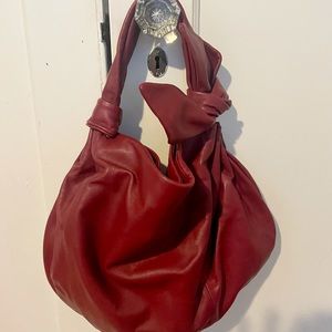 Beautiful red Furla Hobo